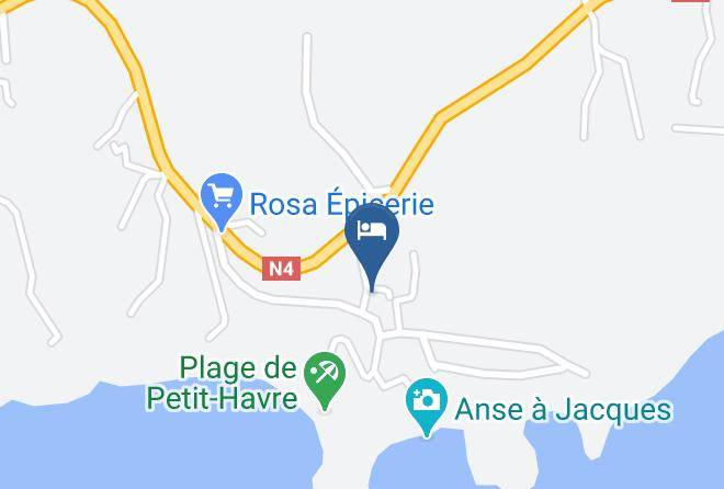 Le Gosier - Les Hibiscus Chez Renee Maps