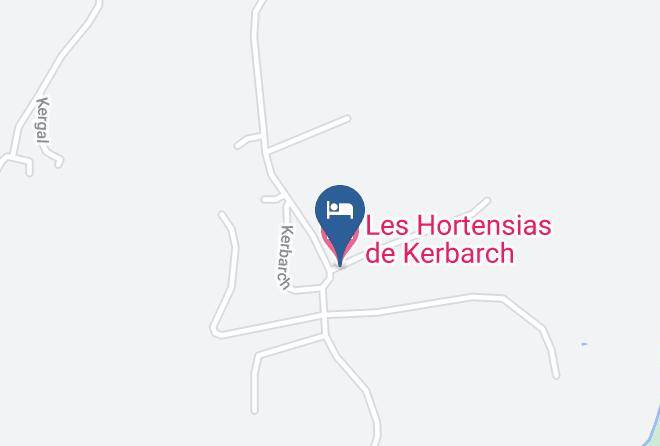 Morbihan - Les Hortensias De Kerbarch Maps