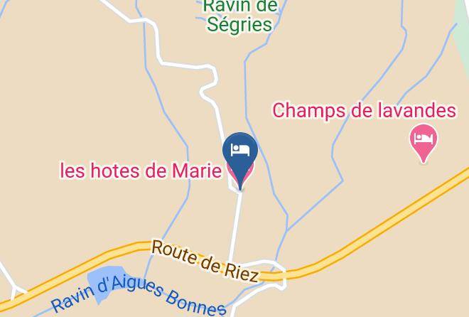 Les Hotes De Marie Map