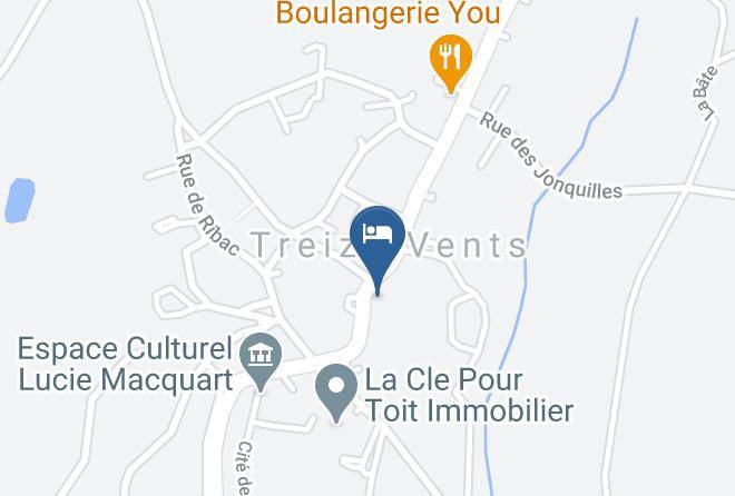 Vendee - Les Hotes Du Prieure Maps