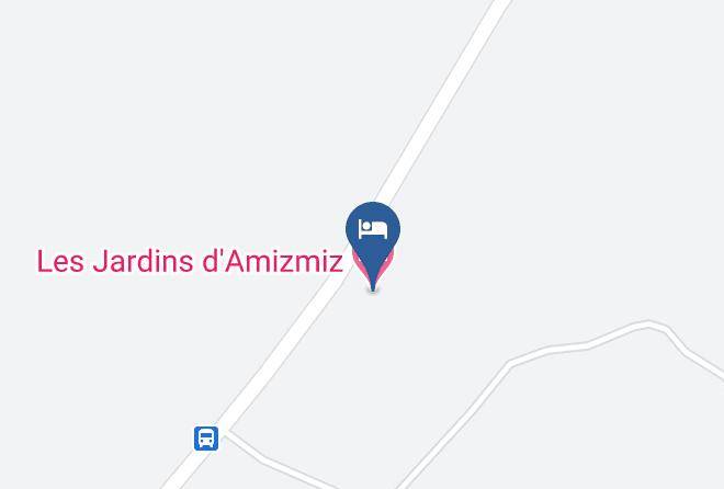 Marrakesh Tensift El Haouz - Les Jardins D'amizmiz Maps