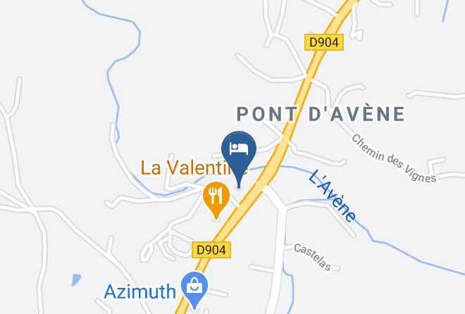 Gard - Les Jardins D'avene Maps