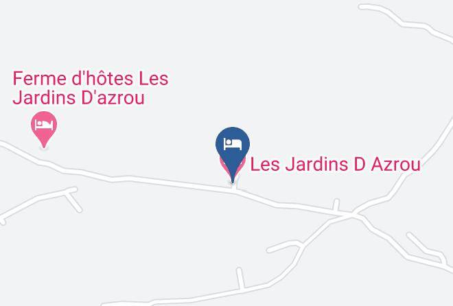 Fes Boulemane - Les Jardins D Azrou Maps