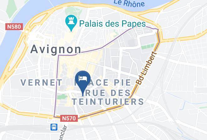Vaucluse - Les Jardins De Baracane B&b Avignon Maps