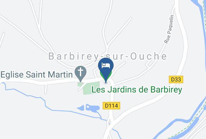 Cote D Or - Les Jardins De Barbirey Maps