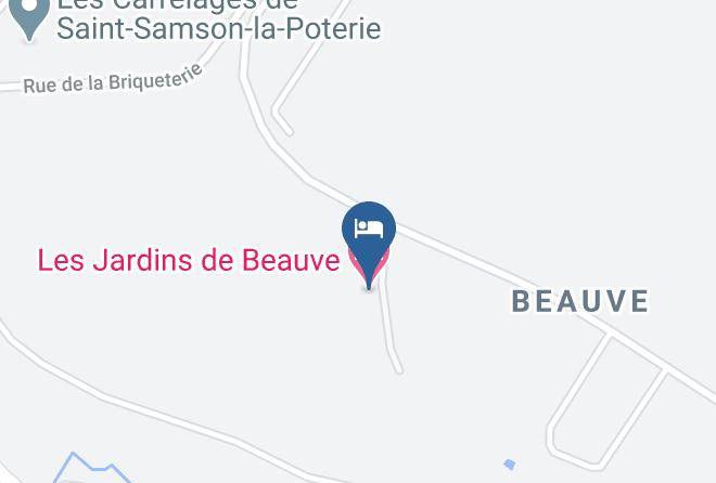 Oise - Les Jardins De Beauve Maps