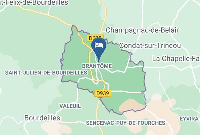 Dordogne - Les Jardins De Brantome Maps