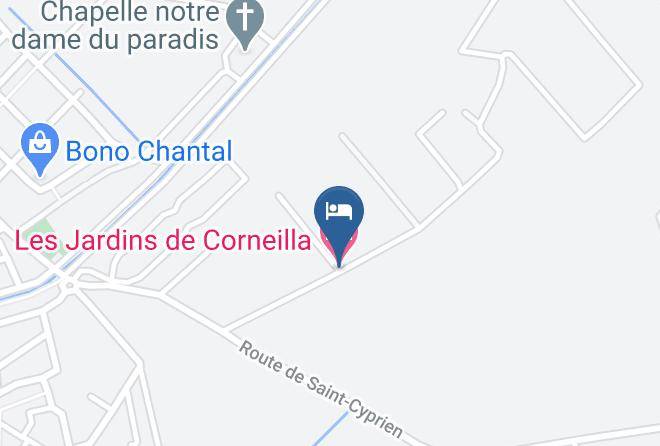 Pyrenees Orientales - Les Jardins De Corneilla Maps