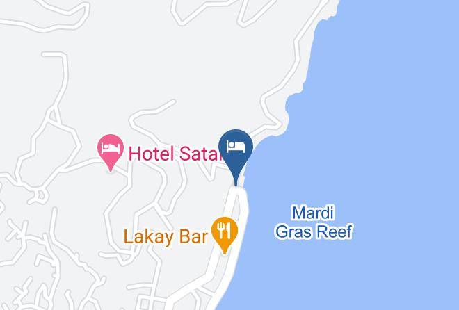 Cap Haitien - Les Jardins De L'ocean Hotel Restaurant Maps
