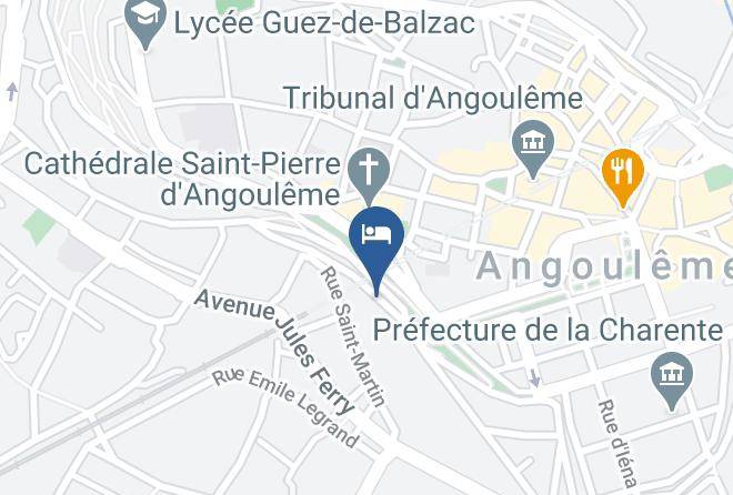 Charente - Les Jardins De La Cathedrale Maps