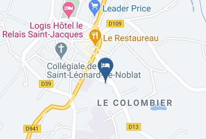 Haute Vienne - Les Jardins De Lily Maps