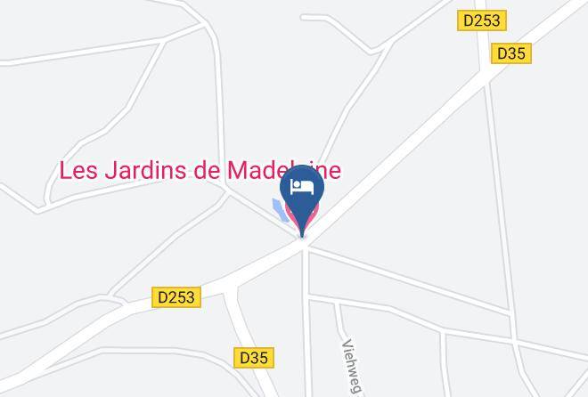 Bas Rhin - Les Jardins De Madeleine Maps