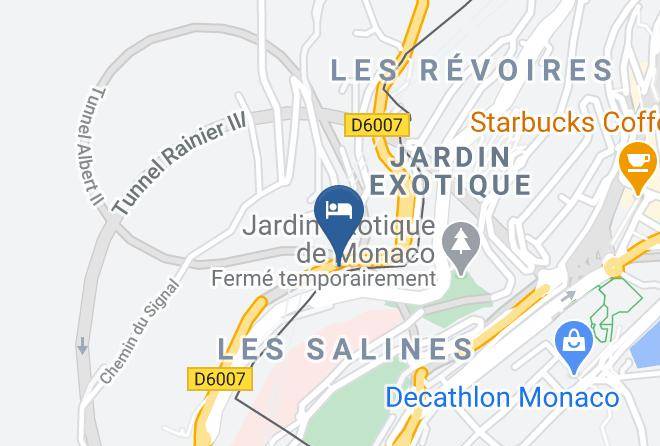 Les Jardins De Monaco Map
