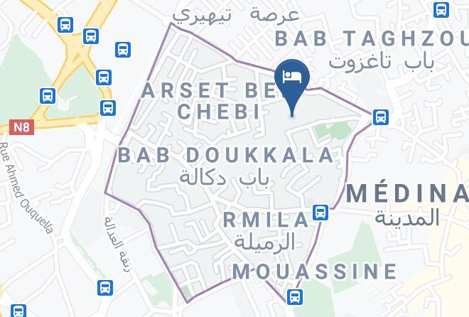 Marrakesh - Bougainvillea Riad Maps