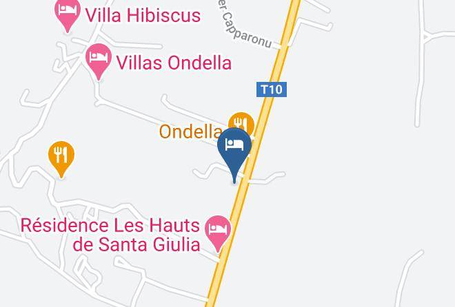 Southernsica - Les Jardins De Santa Giulia Maps