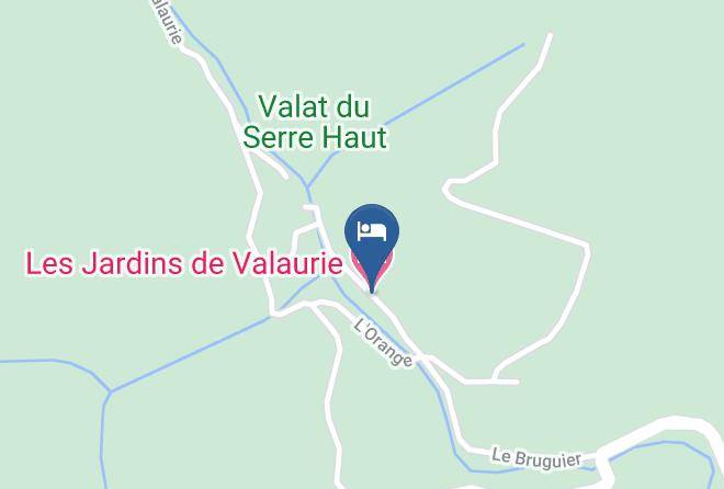 Gard - Les Jardins De Valaurie Maps