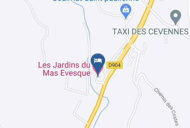 Gard - Les Jardins Du Mas Evesque Maps
