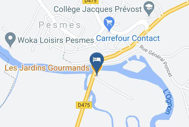 Haute Saone - Les Jardins Gourmands Maps