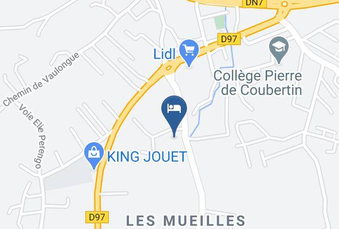 Les Jardins Sigalloux Map