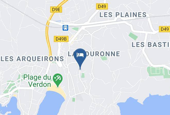 Bouches Du Rhone - Les Joncas Maps