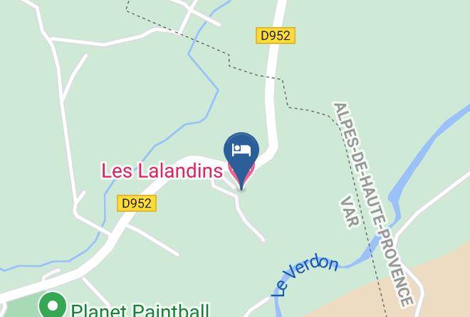 Var - Les Lalandins Maps