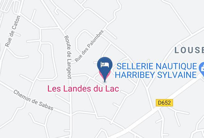 Landes - Les Landes Du Lac Maps