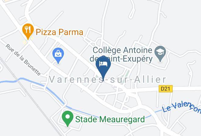 Allier - Les Landiers Maps