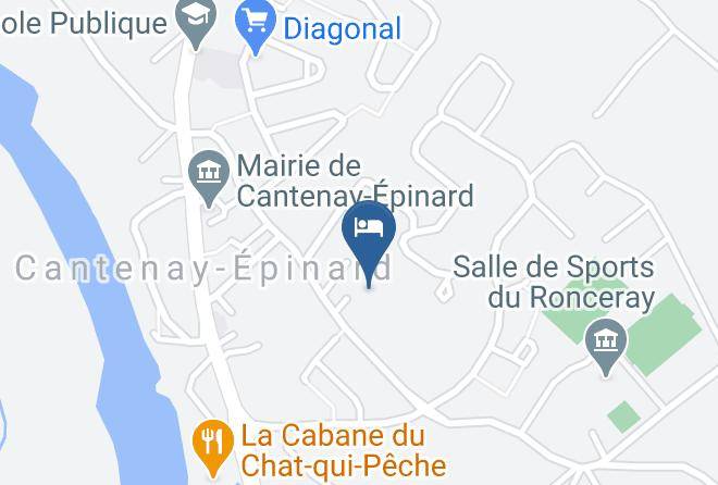 Maine Et Loire - Les Lauriers De Cantenay Maps
