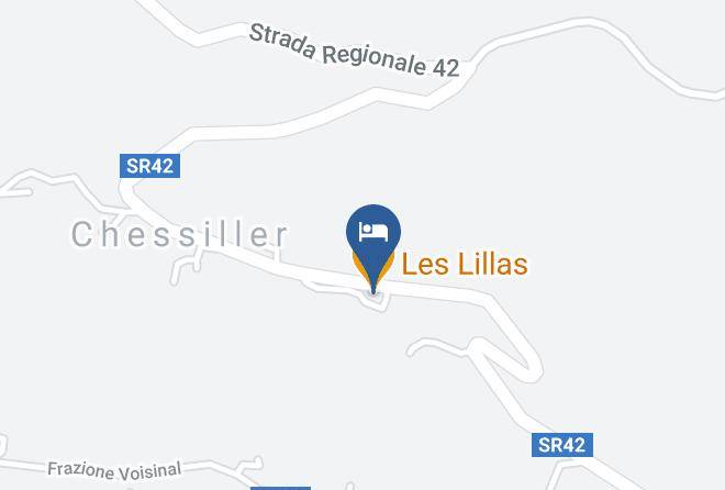 Aosta - Les Lillas Maps