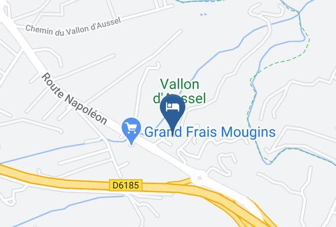 Maritime Alps - Hotel Les Liserons De Mougins Maps