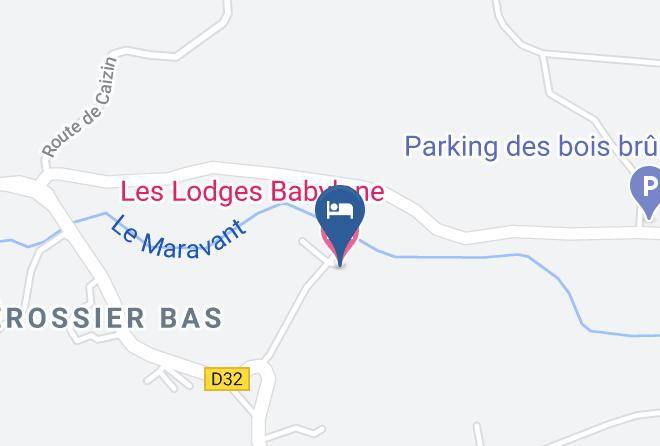 Haute Savoie - Les Lodges Babylone Maps