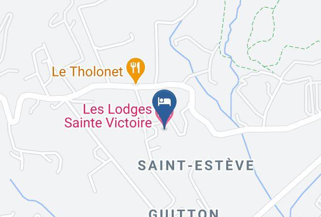 Bouches Du Rhone - Les Lodges Sainte Victoire Maps
