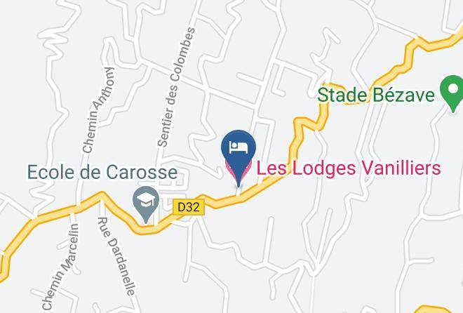 Saint Joseph - Les Lodges Vanilliers Maps