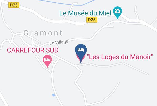 Les Loges Du Manoir Map