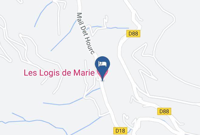 Hautes Pyrenees - Les Logis De Marie Maps