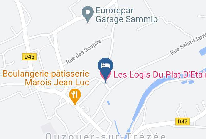 Loiret - Les Logis Du Plat D'etain Maps