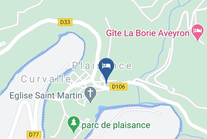 Aveyron - Les Magnolias Hotel & Restaurant Maps
