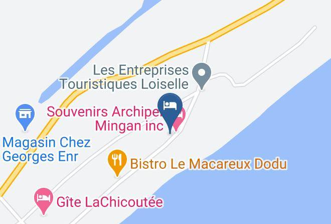 Minganie Le Golfe Du Saint Laurent - Les Maisonnettes Des Iles Maps
