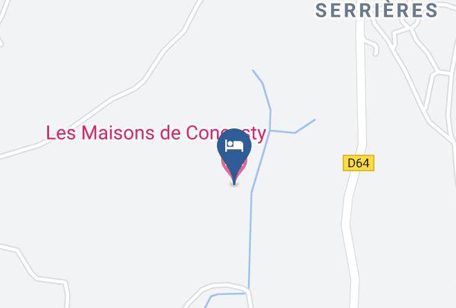 Cantal - Les Maisons De Concasty Maps