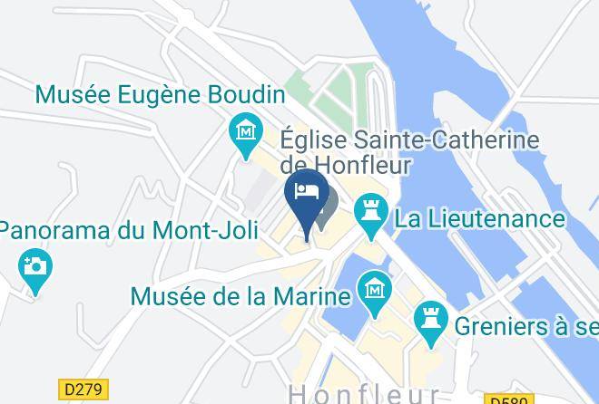Calvados - Les Maisons De Lea Maps