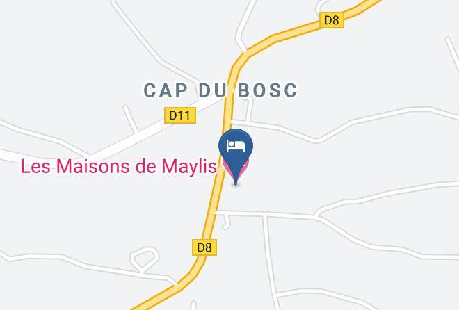 Lot Et Garonne - Les Maisons De Maylis Maps