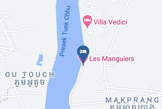Kampot Town - Les Manguiers Maps