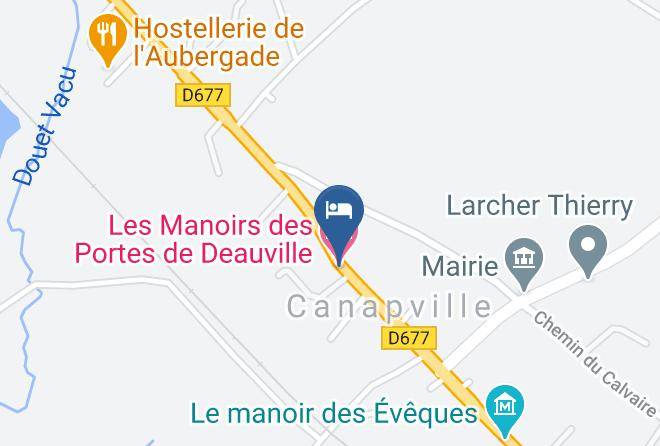 Calvados - Les Manoirs Des Portes De Deauville Maps