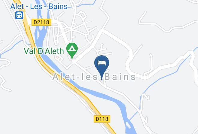 Aude - Les Marguerites Restaurant Maps