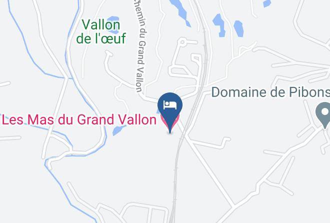 Maritime Alps - Les Mas Du Grand Vallon Maps