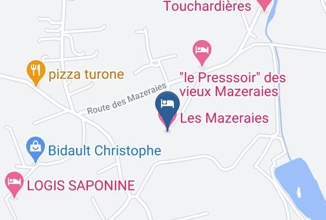 Les Mazeraies Map