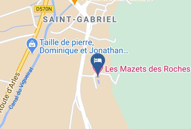 Bouches Du Rhone - Les Mazets Des Roches Maps