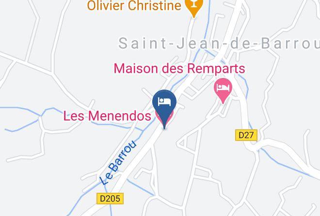 Aude - Les Menendos Maps