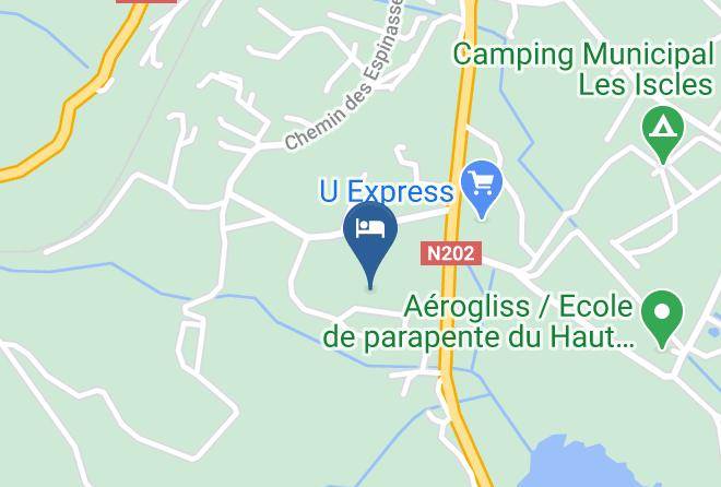 Alpes De Haute Provence - Les Mesanges Maps