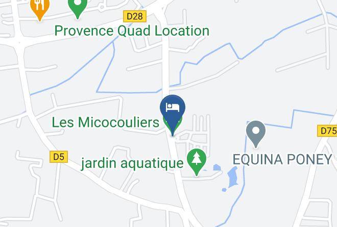 Bouches Du Rhone - Les Micocouliers Maps